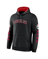 Fanatics Men's Black Cincinnati Reds Big City Legacy Fleece Pullover Hoodie