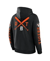 Fanatics Men's Black Detroit Tigers Big City Legacy Fleece Pullover Hoodie
