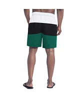 G-iii Sports by Carl Banks Men's Green/Black New York Jets Sunrise Volley Swim Shorts
