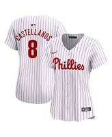 Nike Women's Nick Castellanos White Philadelphia Phillies Home Limited Player Jersey