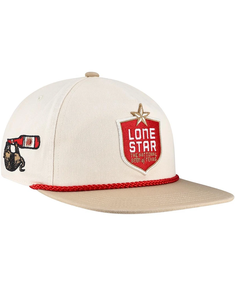 Lids Men's Cream Lone Star Adjustable Golfer Hat