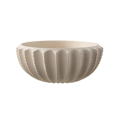 Atzaro 5" Scalloped Resin Bowl