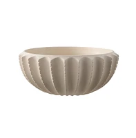 Atzaro 5" Scalloped Resin Bowl