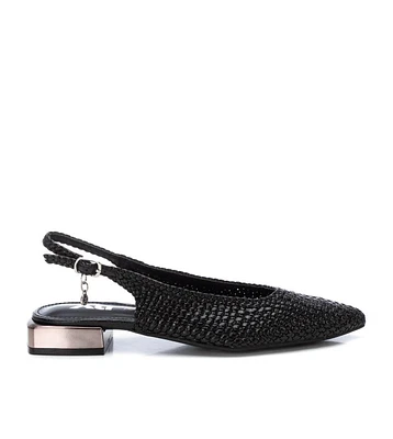 Women's Braided Slingback Flats By Xti