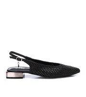 Women's Braided Slingback Flats By Xti