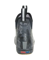 Women's 6 Black Camo Ankle Deck Boot
