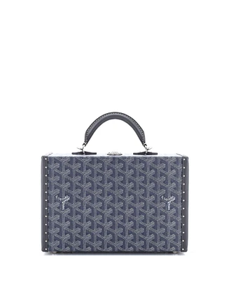 Pre-Owned Goyard Pm Grand Hotel Trunk Bag Coated Canvas