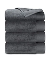 4 Pack Bath Towel Set Softest 100 Cotton By California Design Den