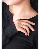 Devata Clover Ring in 14K Gold, Size 5, approx. 2.3 grams