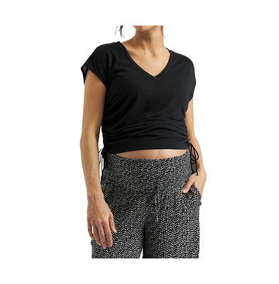 Ripe Maternity Ziggy Ruched Tee