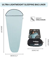 Naturehike Hut Sleeping Bag Ultralight Liner only 390g High Elasticity Travel with Small Pack for Backpacking