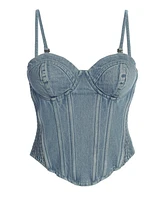 Denim Marsella Sweetheart Corset