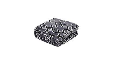 HappyCare Textiles Grey Ultra-soft Blanket, 50x70 inches