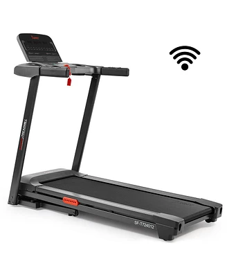 Sunny Health & Fitness Active 400 Smart Auto Incline Treadmill with WiFi & Bluetooth