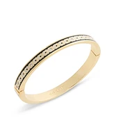 Coach Signature Faux Stone C Enamel Bangle Bracelet