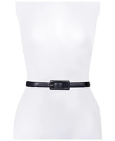 Michael Kors Women's Leather Covered Buckle Belt