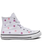 Converse Big Girls Chuck Taylor All Star Florals High Top Casual Sneakers from Finish Line