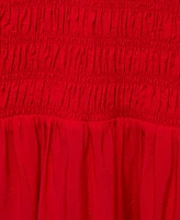 Mango Women's Gathered Body Flared Dress