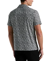 Perry Ellis Men's Geo-Pattern Button-Down Shirt