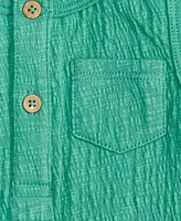 First Impressions Baby Boys Knit Gauze Sunsuit, Exclusively at Macy's