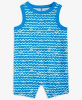 First Impressions Baby Boys Swimming Fish Printed Sunsuit, Exclusively at Macy's