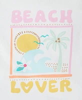 First Impressions Baby Girls Beach Lover Graphic T-Shirt, Exclusively at Macy's