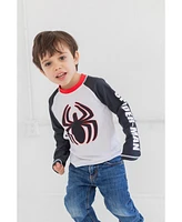Avengers Toddler Boys Rash Guard Swim Shirt