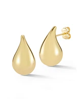 Rachel Zoe Fine Jewelry 14K Gold Large Teardrop Studs