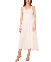 Vince Camuto Women's Tiered Square-Neck Maxi Dress