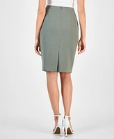 Kasper Women's Stretch-Crepe Slim Pencil Skirt