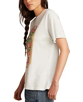Lucky Brand Women's California Fruit Graphic-Print Boyfriend Tee