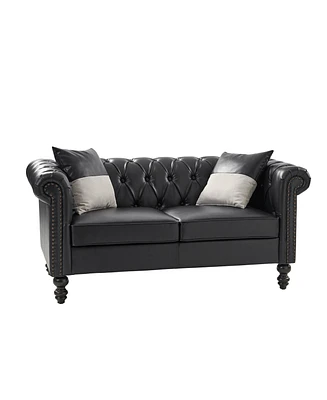 Tecla 3 Piece Living Room Set with Two-tone Throw Pillows