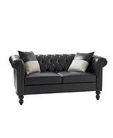 Tecla 3 Piece Living Room Set with Two-tone Throw Pillows
