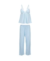 Adore Me Plus Eloisa Tank Top & Pants Pajama Set
