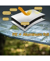 Naturehike Aluminum Foil Foldable Picnic Blanket, Ultralight Ground Sheet Mat, Waterproof Camping Tarp