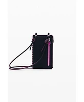Desigual Women's Medium smooth convertible wallet