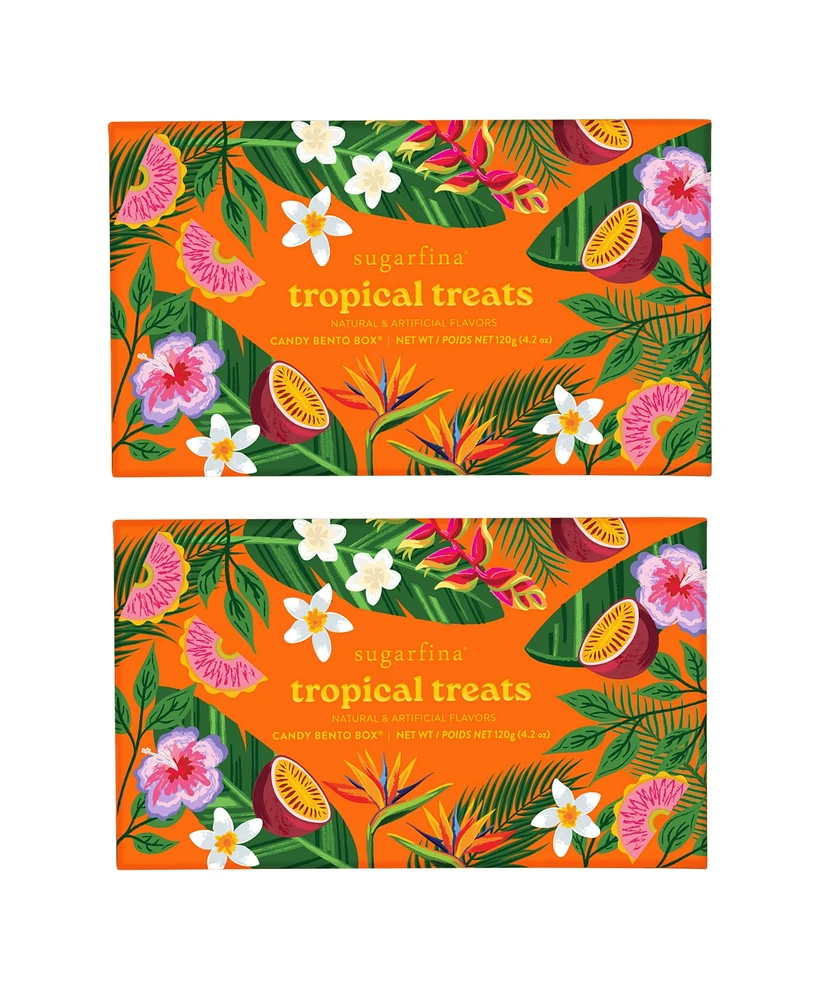 Sugarfina Tropical Treats Bento Box Duo, 2 Pieces