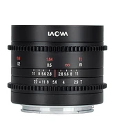 Venus Laowa 9mm T2.9 Zero-d Cine Lens for Fuji X with H&Y RevoRing 46-62mm Variable Adapter