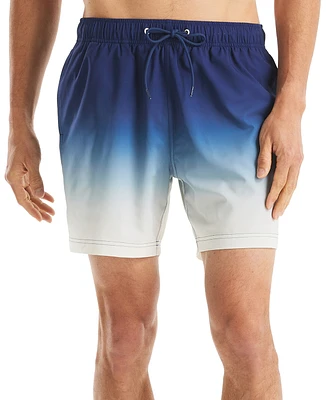 Beach Boys x Nautica Men's Quick-Dry Gradient Swim Trunks