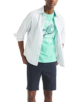 Nautica Men's Tennis Classic-Fit Graphic T-Shirt