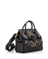 Pre-Owned Versace Medium Palazzo Empire Bag Crystal Studded Leather