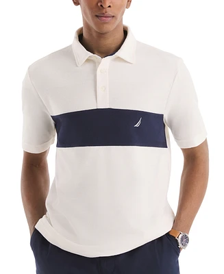 Nautica Men's Classic-Fit Herringbone Polo Shirt