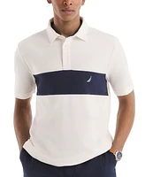 Nautica Men's Classic-Fit Herringbone Polo Shirt