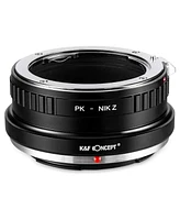 K&F Concept Pentax Pk Lenses to Nikon Z Lens Mount Adapter