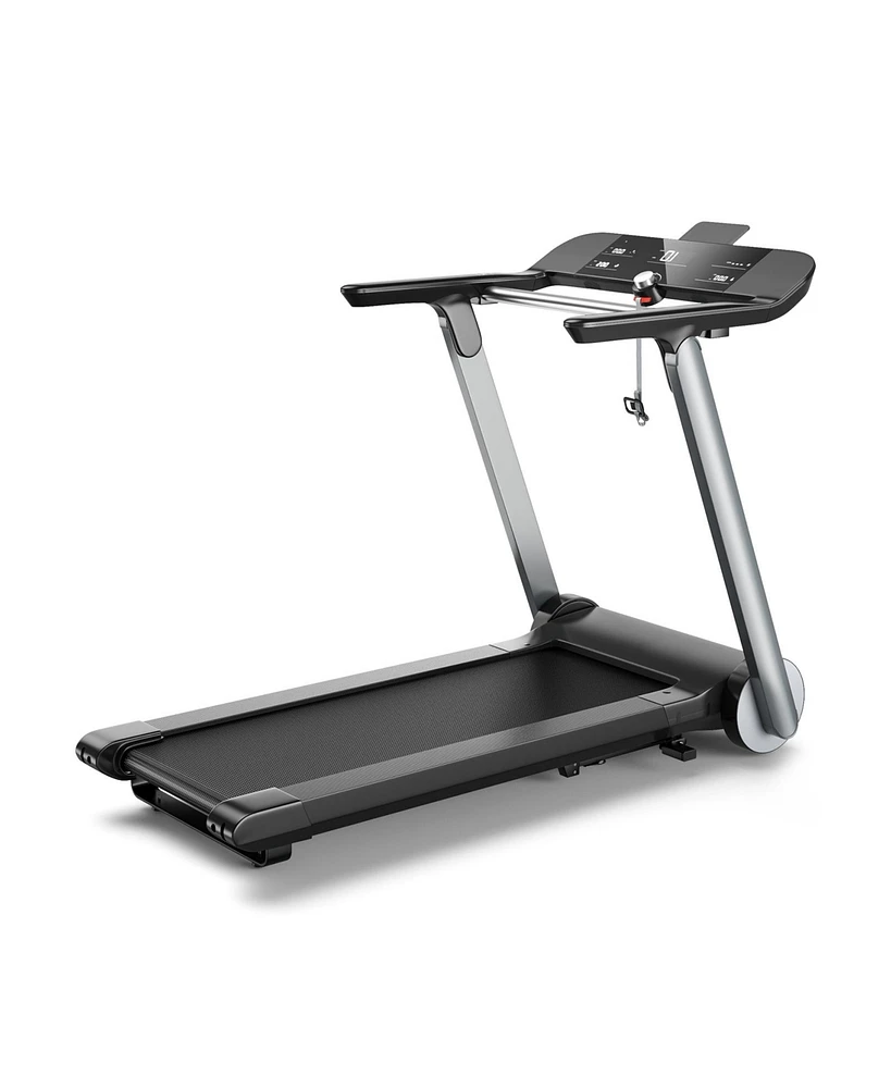 Italian Designed Folding Treadmill with Heart Rate Belt and Fatigue Button