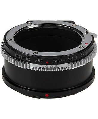 Fotodiox Pro Lens Mount Adapter for Pentax K Auto Focus Mount (Pk Af) Dslr Lens to Nikon Z-Mount Mirrorless Camera Body