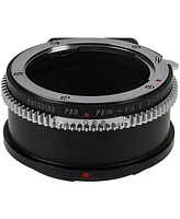 Fotodiox Pro Lens Mount Adapter for Pentax K Auto Focus Mount (Pk Af) Dslr Lens to Nikon Z-Mount Mirrorless Camera Body