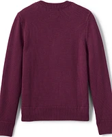Lands' End Men's Cotton Modal Button Front Cardigan Sweater