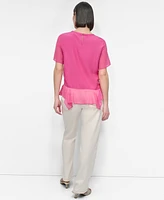 Dkny Women's Handkerchief-Hem Top
