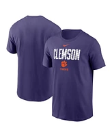 Nike Men's Purple Clemson Tigers Campus Endzone T-Shirt